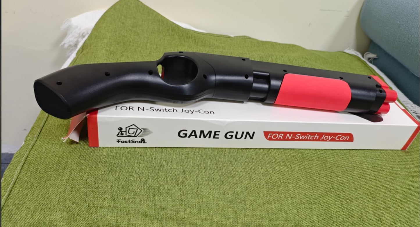FASTSNAIL Shooting Gun Compatible with Nintendo Switch/Switch OLED, Replacement for Joy-Con Gun Controller Game Gun Hand Grips Compatible with Nintendo Switch Joycons/Switch OLED